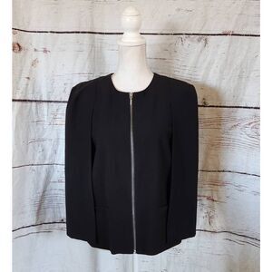 Drew Black Cape Jacket Size Large NWT
